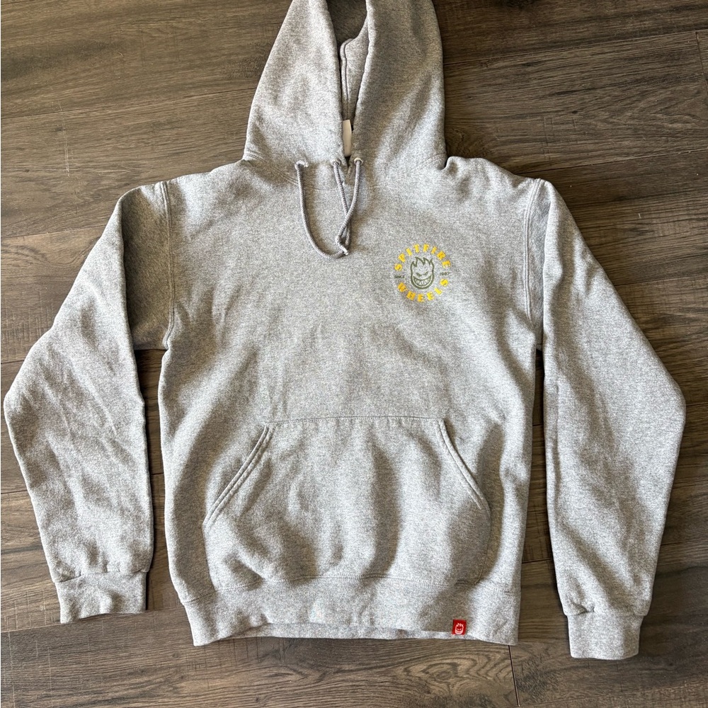 Spitfire Grey Hoodie Sweatshirt